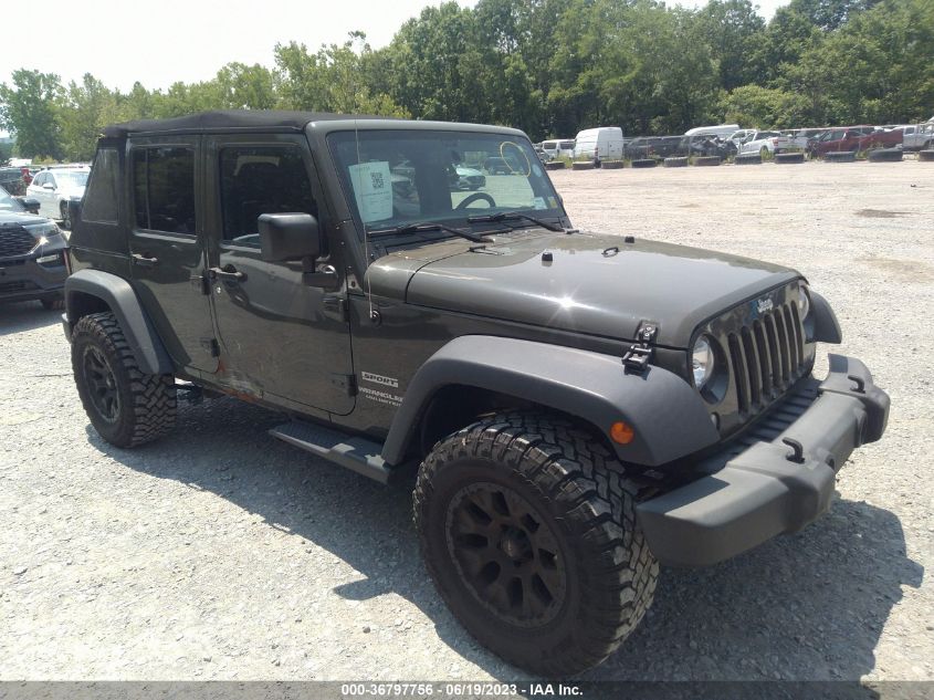 2016 JEEP WRANGLER UNLIMITED SPORT - 1C4BJWDG1GL120219