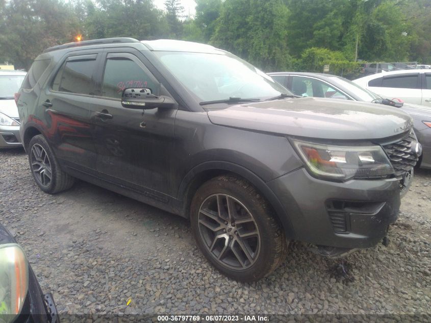 2018 FORD EXPLORER SPORT - 1FM5K8GTXJGB50717