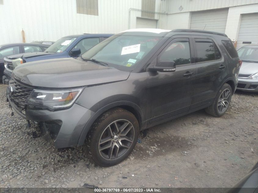 2018 FORD EXPLORER SPORT - 1FM5K8GTXJGB50717