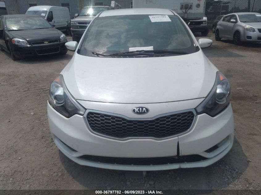 2015 KIA FORTE EX - KNAFX4A89F5317737