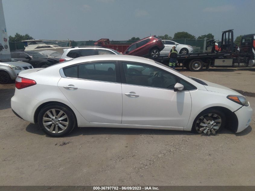 2015 KIA FORTE EX - KNAFX4A89F5317737