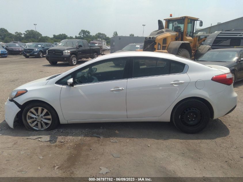2015 KIA FORTE EX - KNAFX4A89F5317737