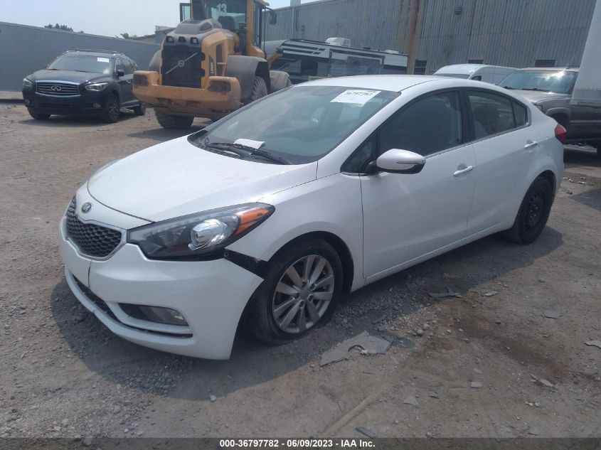 2015 KIA FORTE EX - KNAFX4A89F5317737