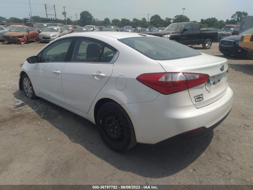 2015 KIA FORTE EX - KNAFX4A89F5317737
