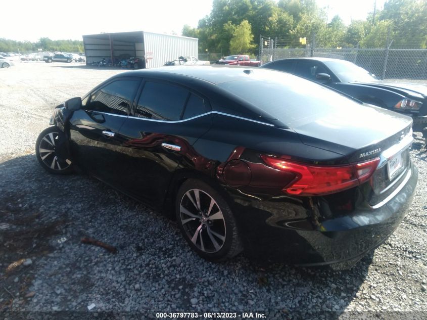 2016 NISSAN MAXIMA 3.5S/SV/SL/SR/PLAT - 1N4AA6AP6GC428203