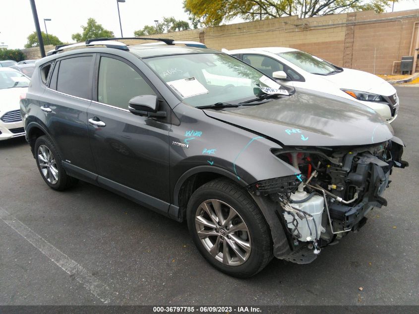 2016 TOYOTA RAV4 HYBRID LIMITED - JTMDJREV7GD013564