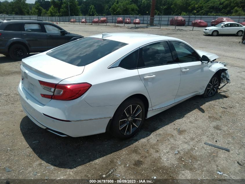 2021 HONDA ACCORD SEDAN EX-L - 1HGCV1F50MA088458