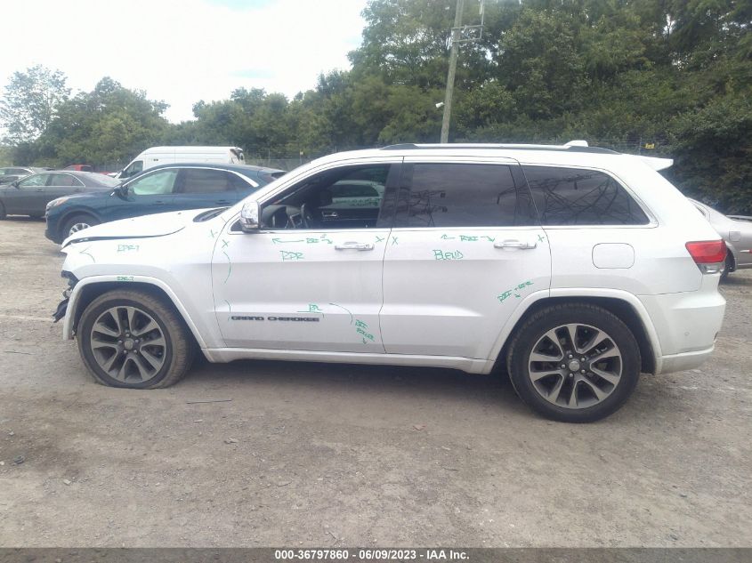 2017 JEEP GRAND CHEROKEE OVERLAND - 1C4RJFCG5HC684814