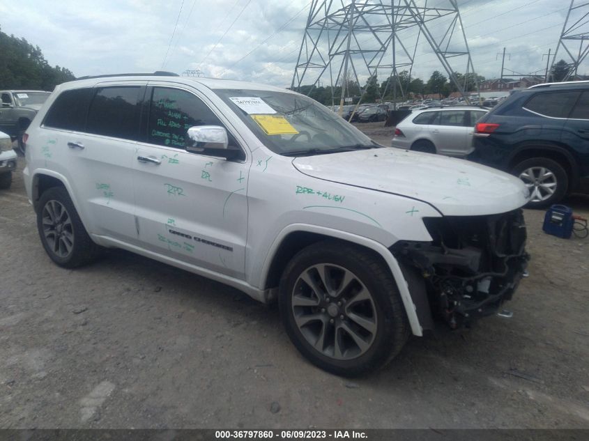 2017 JEEP GRAND CHEROKEE OVERLAND - 1C4RJFCG5HC684814