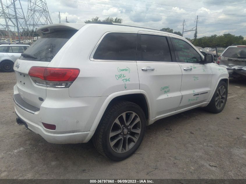 2017 JEEP GRAND CHEROKEE OVERLAND - 1C4RJFCG5HC684814