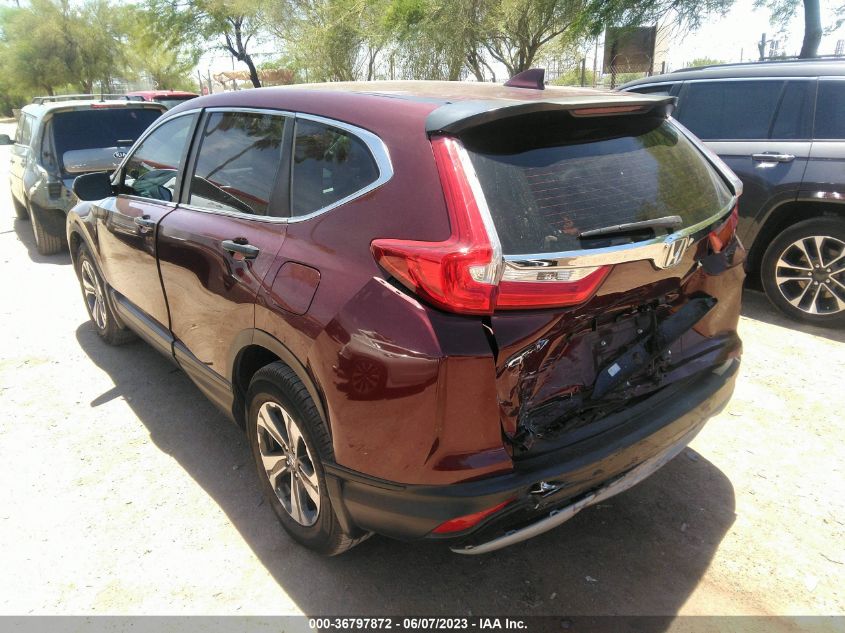 2019 HONDA CR-V LX - 5J6RW5H32KL001311