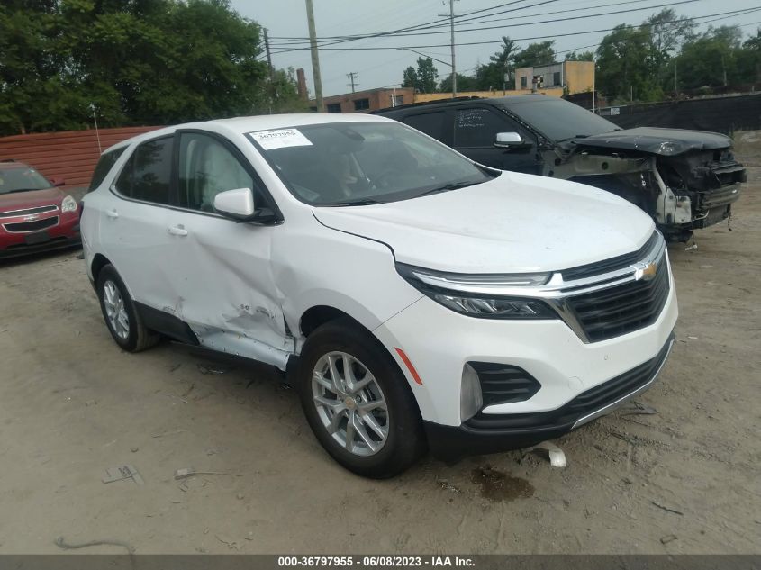 2022 CHEVROLET EQUINOX LT - 3GNAXKEV4NL277607