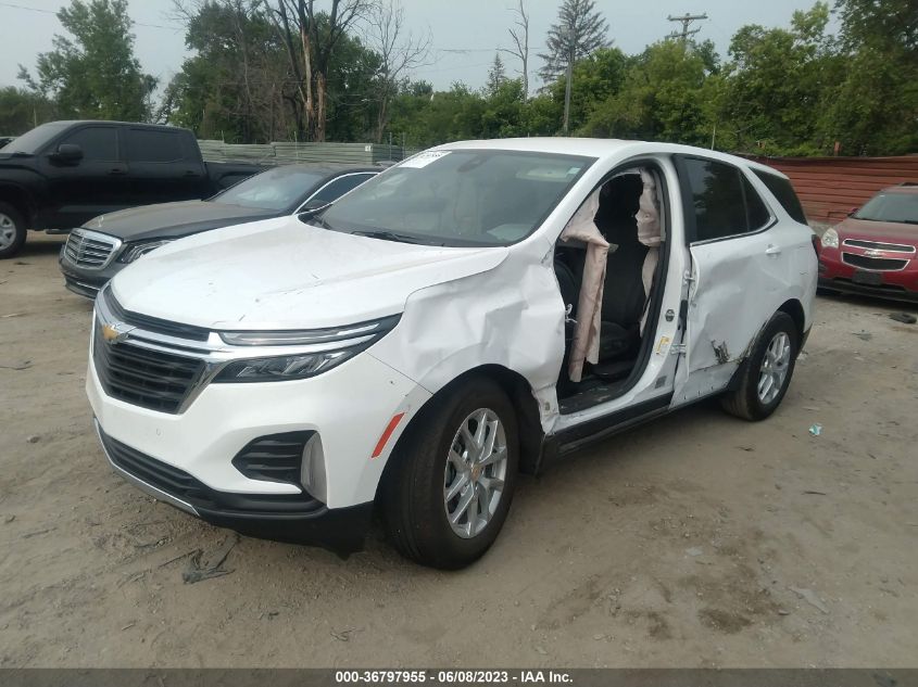 2022 CHEVROLET EQUINOX LT - 3GNAXKEV4NL277607