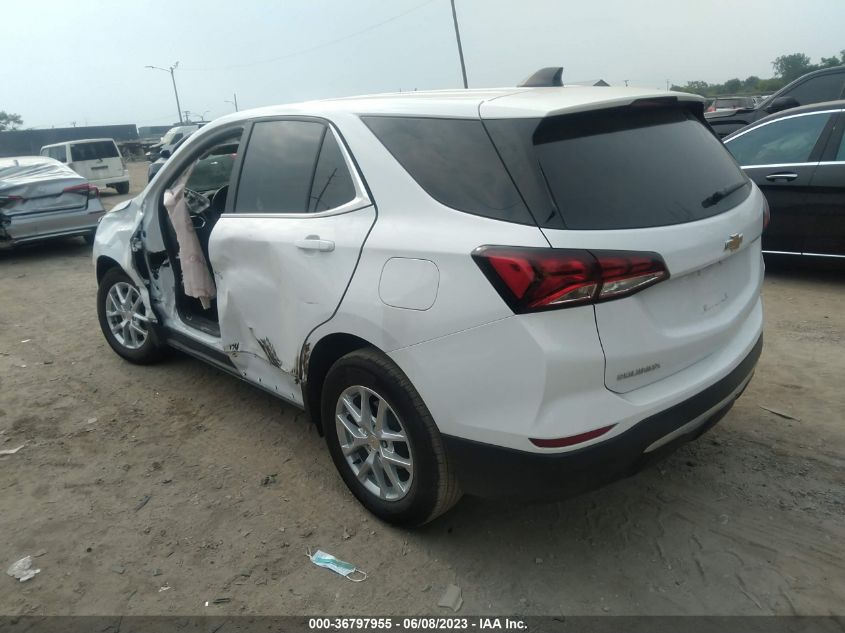 2022 CHEVROLET EQUINOX LT - 3GNAXKEV4NL277607