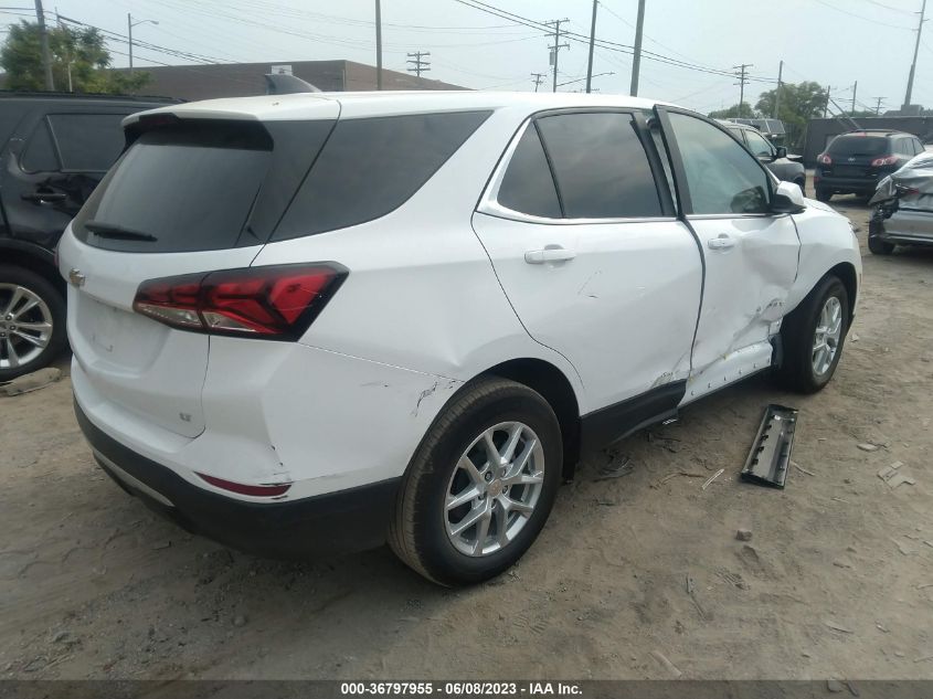 2022 CHEVROLET EQUINOX LT - 3GNAXKEV4NL277607