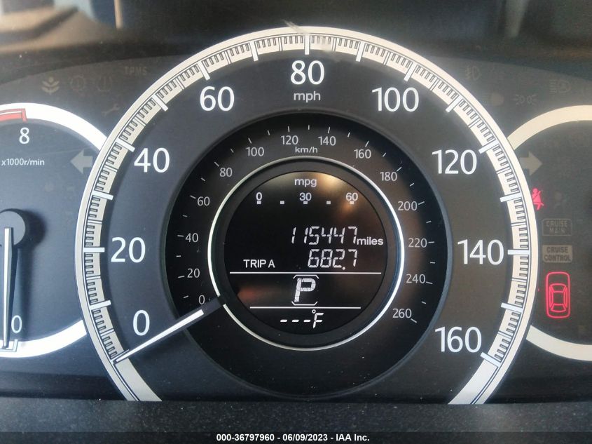 2014 HONDA ACCORD SEDAN EX-L - 1HGCR2F87EA116438