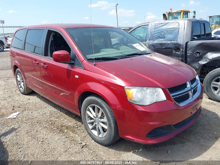 2014 DODGE GRAND CARAVAN SE - 2C4RDGBGXER458320