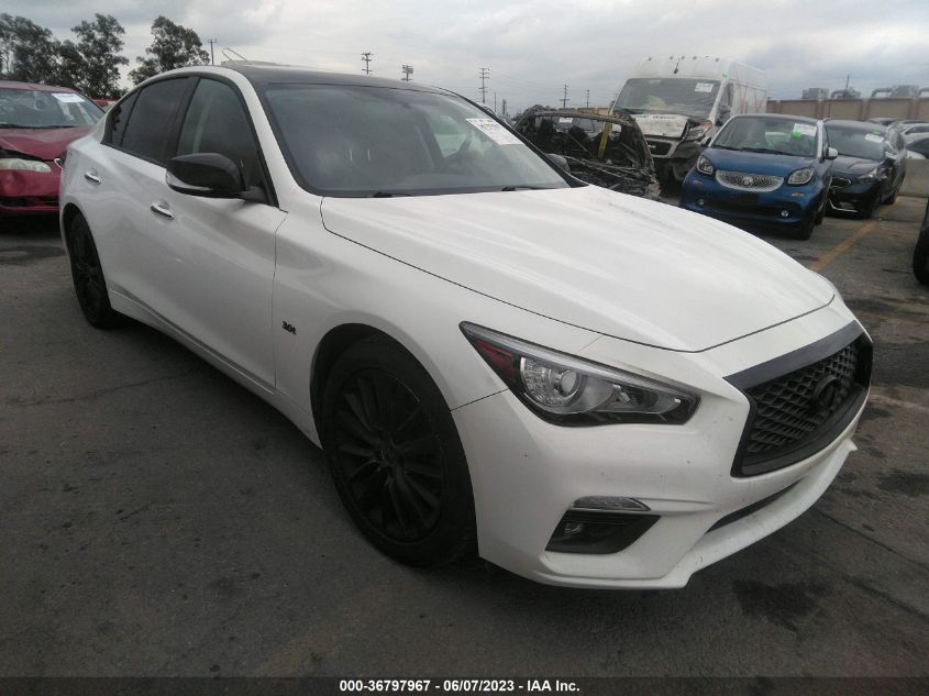 2018 INFINITI Q50 3.0T LUXE - JN1EV7AR1JM441954