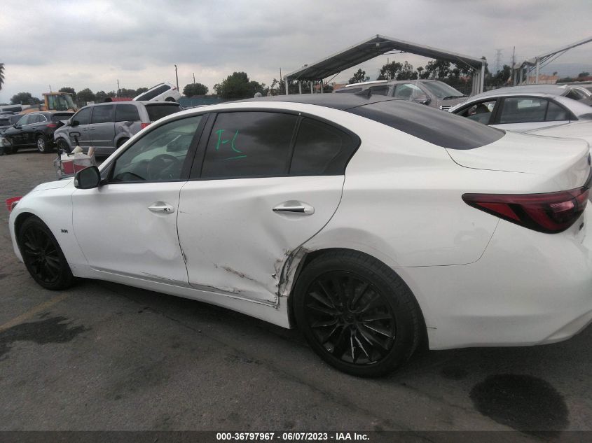 2018 INFINITI Q50 3.0T LUXE - JN1EV7AR1JM441954