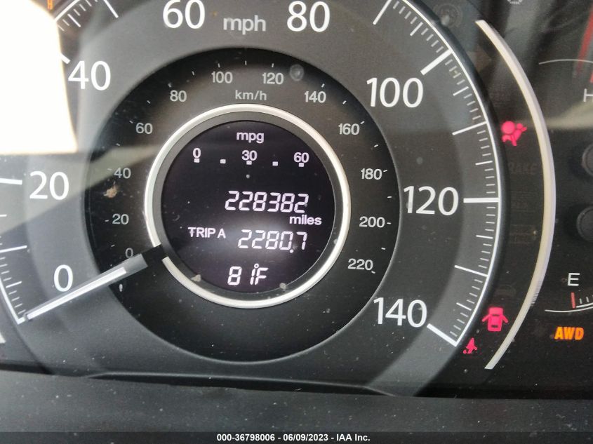 2014 HONDA CR-V EX-L - 5J6RM4H75EL021317