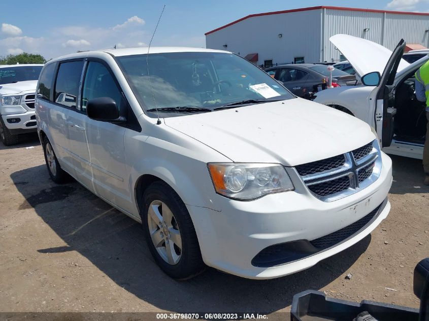 2013 DODGE GRAND CARAVAN SE - 2C4RDGBG5DR616853