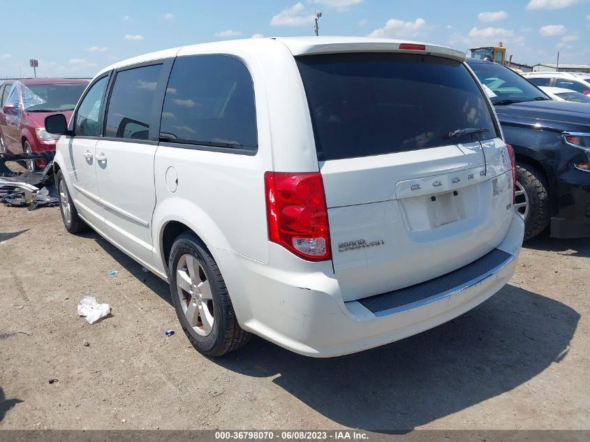 2013 DODGE GRAND CARAVAN SE - 2C4RDGBG5DR616853