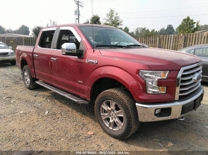 2016 FORD F-150 XLT/XL/LARIAT - 1FTEW1EP8GFB23407