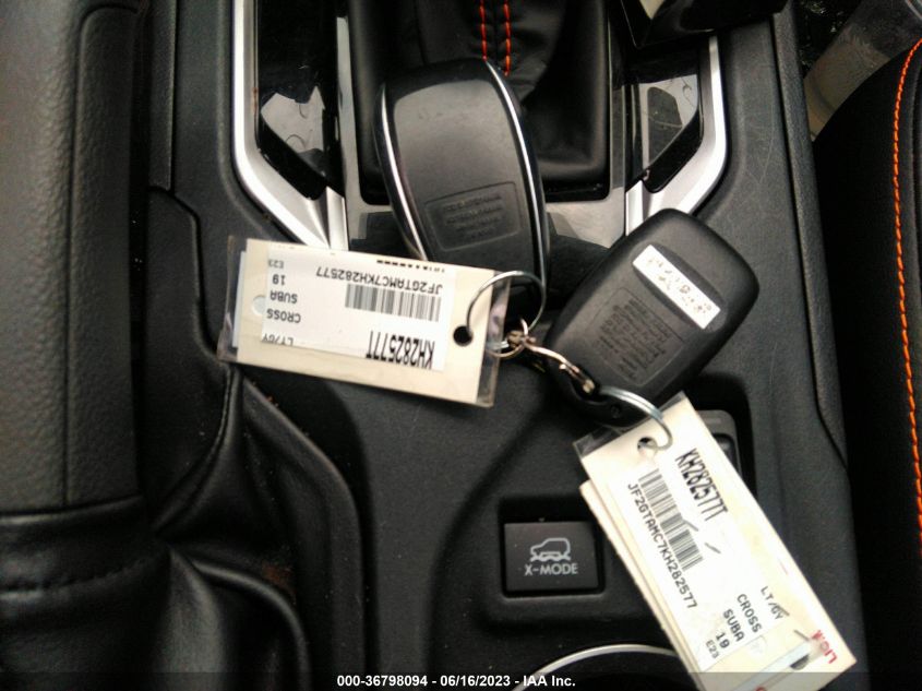 2019 SUBARU CROSSTREK LIMITED - JF2GTAMC7KH282577