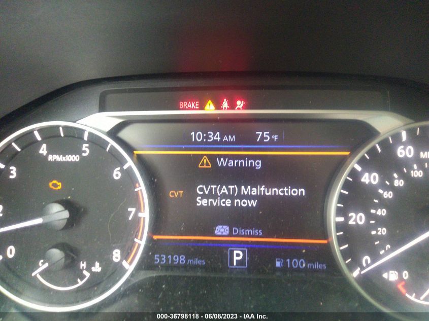 2020 NISSAN ALTIMA S - 1N4BL4BV7LN319943