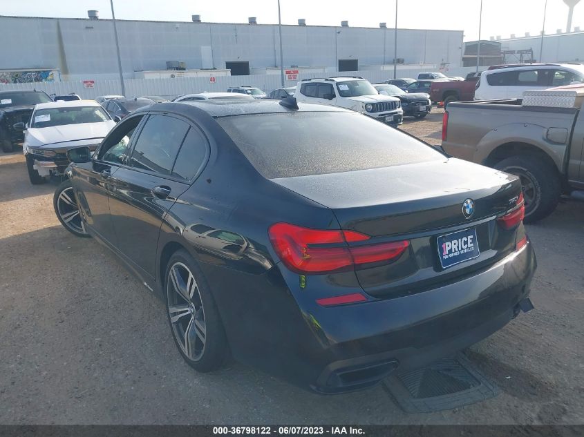 2019 BMW 7 SERIES 750I - WBA7F0C51KGM25545