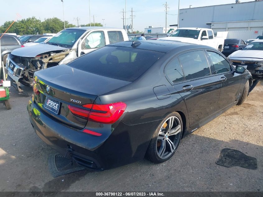 2019 BMW 7 SERIES 750I - WBA7F0C51KGM25545