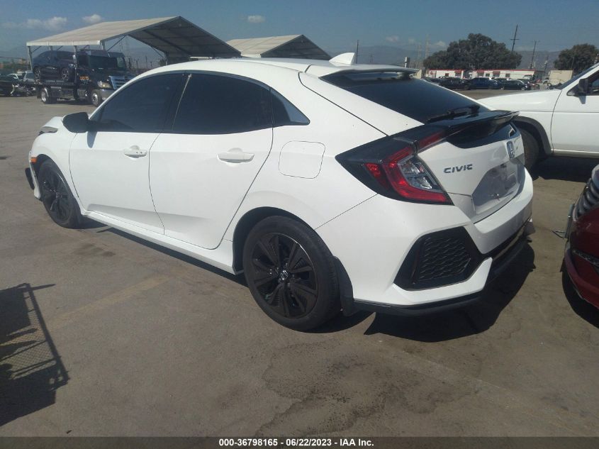 2017 HONDA CIVIC HATCHBACK EX - SHHFK7H59HU412555