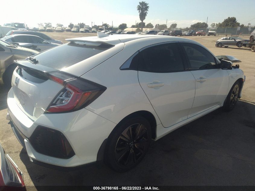 2017 HONDA CIVIC HATCHBACK EX - SHHFK7H59HU412555