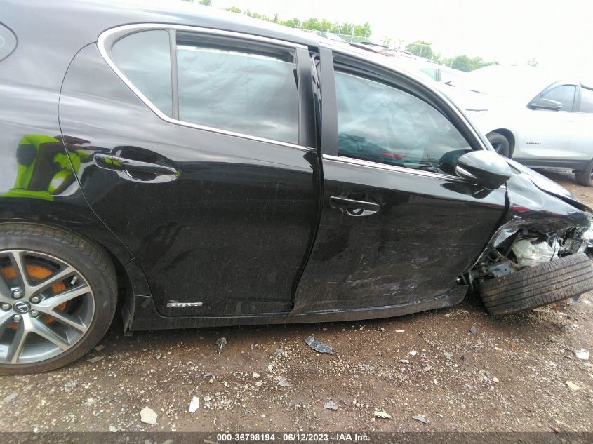 2015 LEXUS CT 200H HYBRID - JTHKD5BH1F2214133