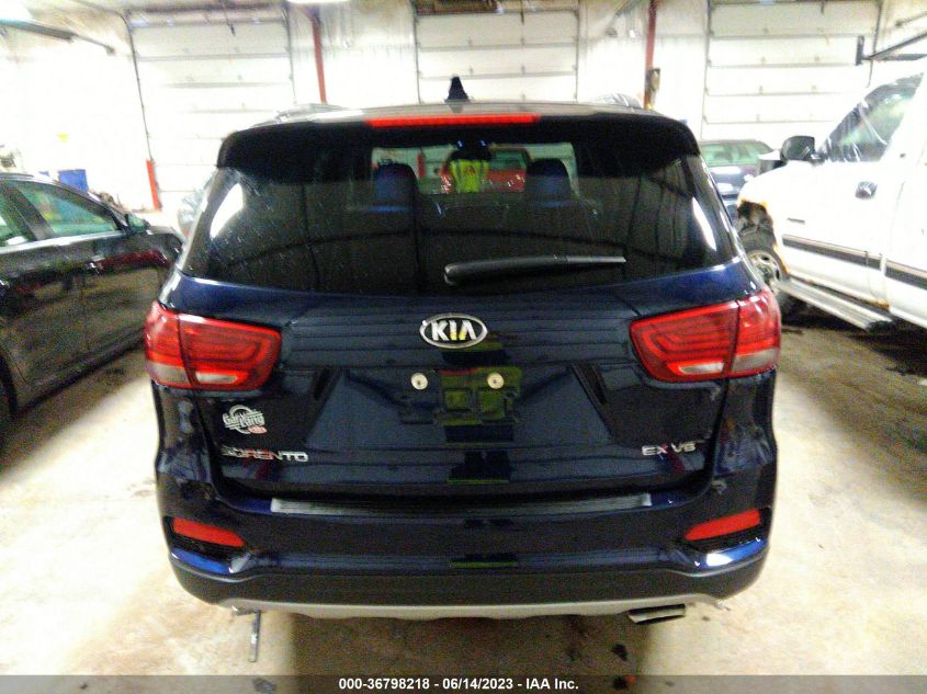 2019 KIA SORENTO EX SPORT V6 - 5XYPHDA56KG610264