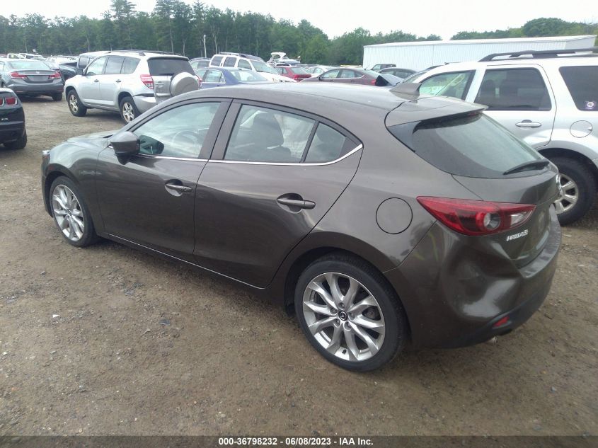 2015 MAZDA MAZDA3 S GRAND TOURING - JM1BM1M33F1253727