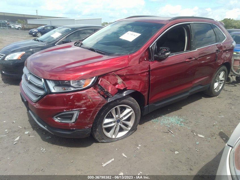 VIN 2FMPK4J87HBC48126 2017 FORD EDGE SEL