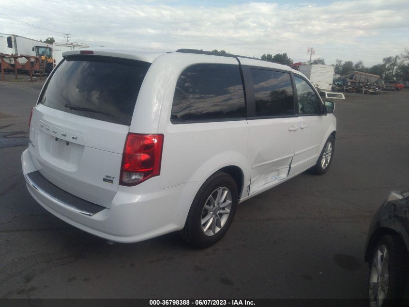 2014 DODGE GRAND CARAVAN SXT - 2C4RDGCG1ER263270