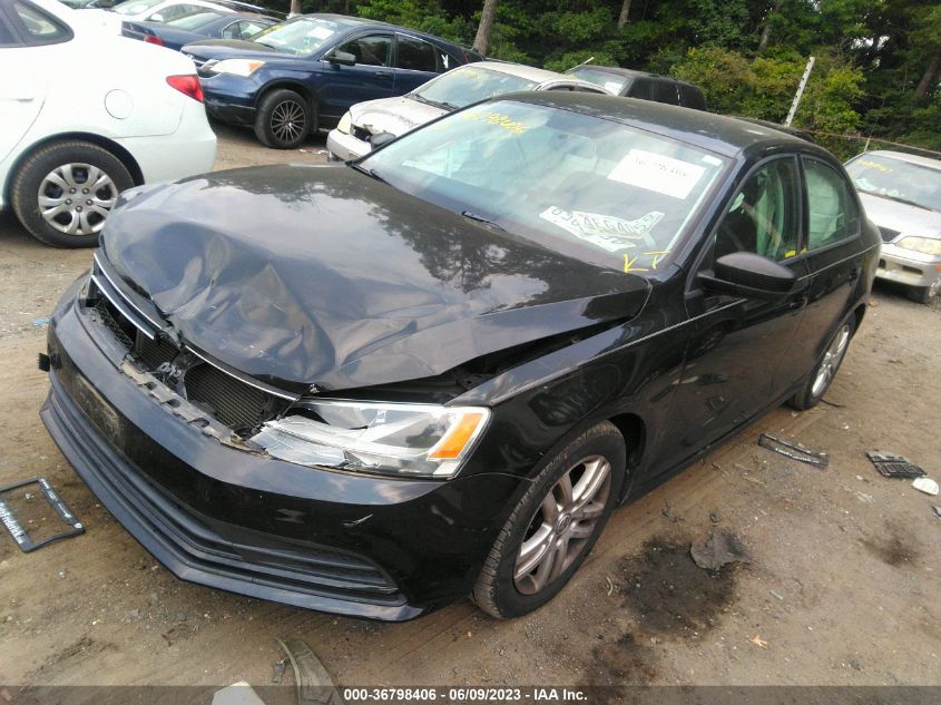 2015 VOLKSWAGEN JETTA SEDAN 2.0L S - 3VW2K7AJ8FM233534