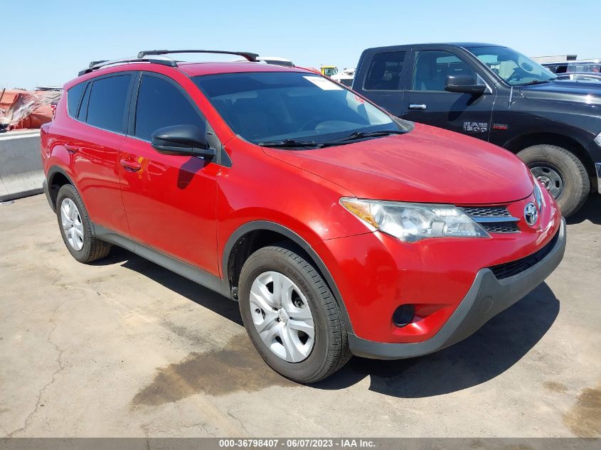 2013 TOYOTA RAV4 LE - JTMZFREV6D5005744