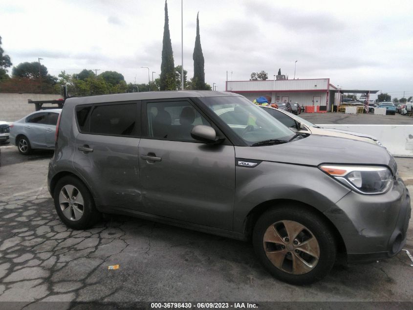 2016 KIA SOUL BASE - KNDJN2A20G7278545