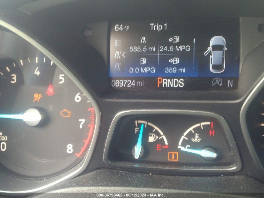 2017 FORD ESCAPE TITANIUM - 1FMCU9JD5HUA18016