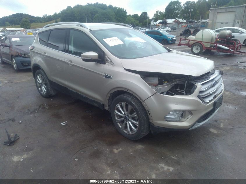 2017 FORD ESCAPE TITANIUM - 1FMCU9JD5HUA18016