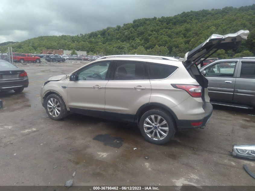 2017 FORD ESCAPE TITANIUM - 1FMCU9JD5HUA18016
