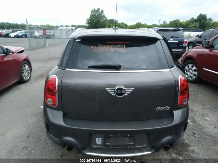2013 MINI COUNTRYMAN COOPER S WMWZC5C5XDWM15717