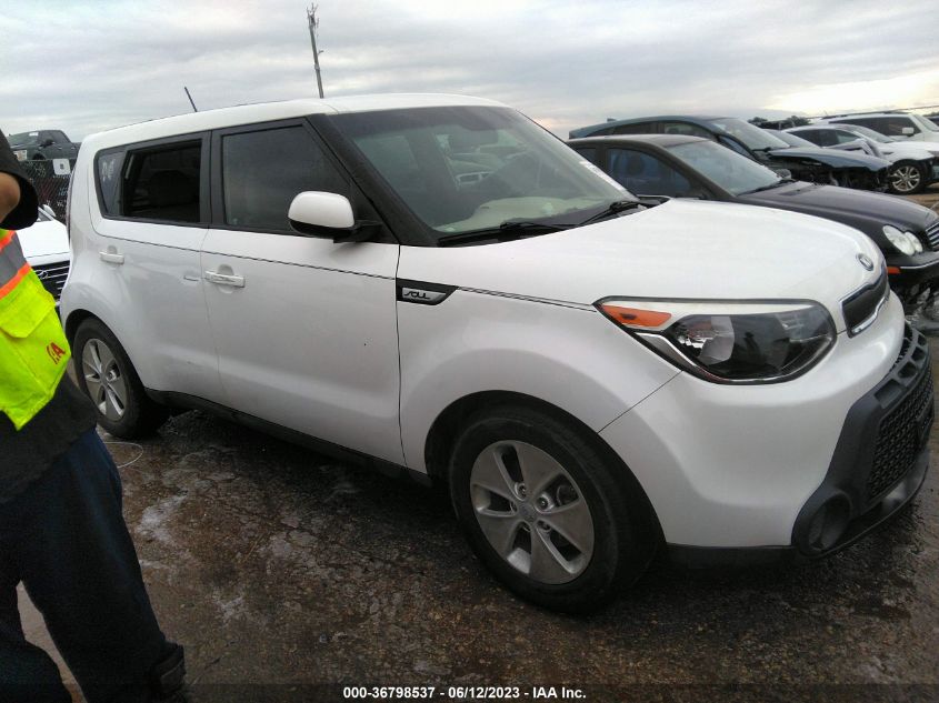 2016 KIA SOUL BASE - KNDJN2A2XG7254799