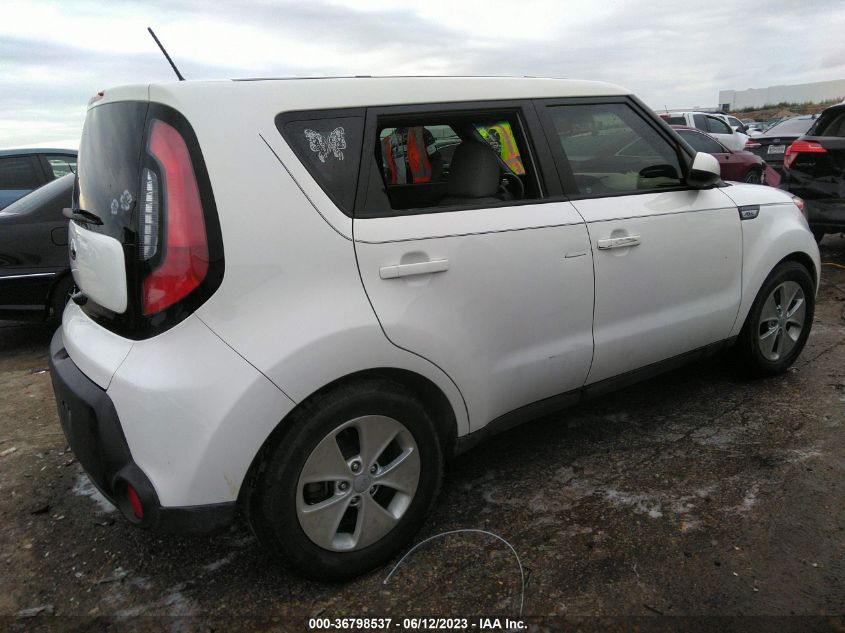 2016 KIA SOUL BASE - KNDJN2A2XG7254799