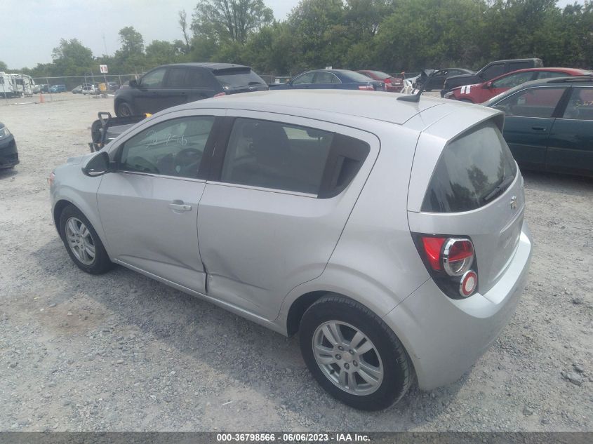 2014 CHEVROLET SONIC LT - 1G1JC6SB0E4107104