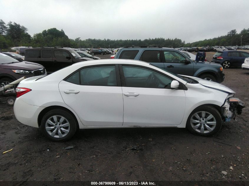 2015 TOYOTA COROLLA L/LE/LE PLS/PRM/S/S PLS - 2T1BURHE2FC461989