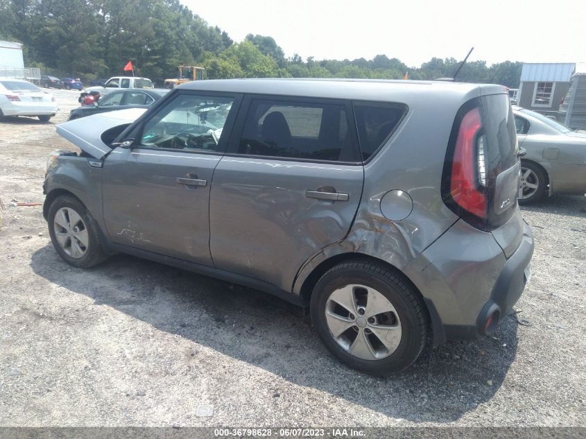 2015 KIA SOUL BASE - KNDJN2A22F7227580